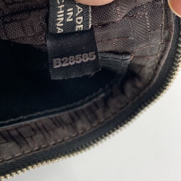 Cole Haan snakeskin clutch/wristlet Black - Picture 3 of 13